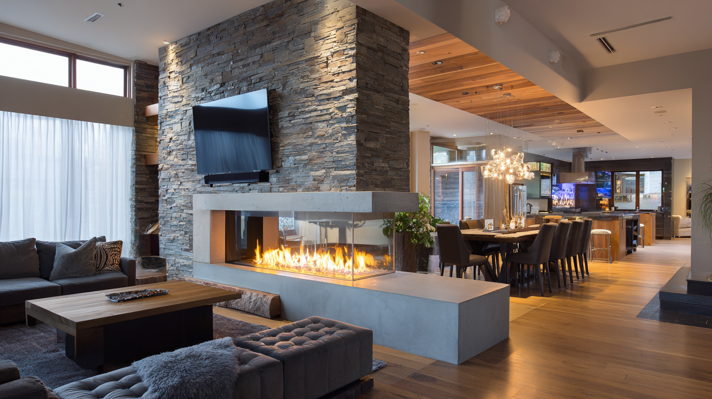 able comparing maintenance tasks for wood and gas fireplaces