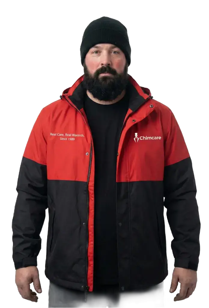Dan Peters, Chimcare technician Dan Peters, Chimcare technician
